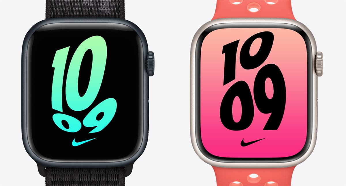 Циферблаты Apple Watch Nike 7