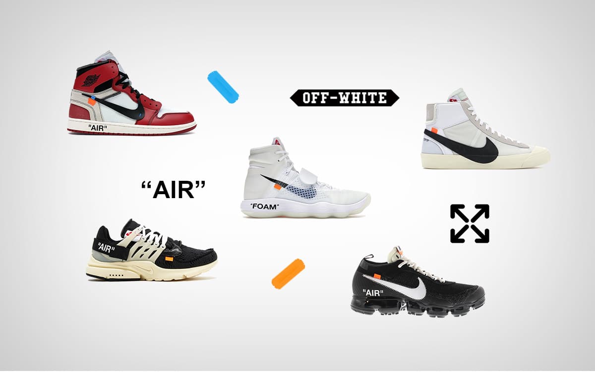 Все модели Nike x Off-White