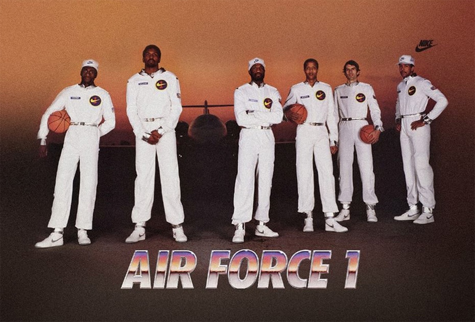 Оригинальная шестёрка на промо Air Force 1