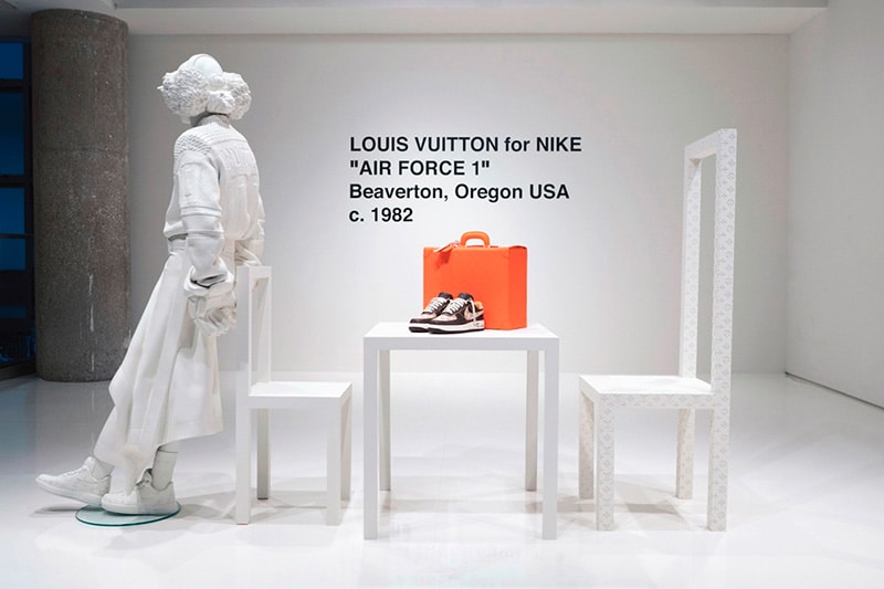 Выставка Louis Vuitton x Nike Air Force 1