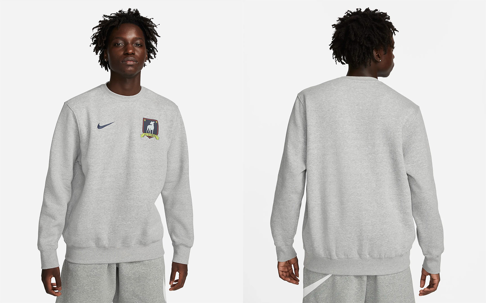 AFC Richmond Grey Club Fleece Sweatshirt