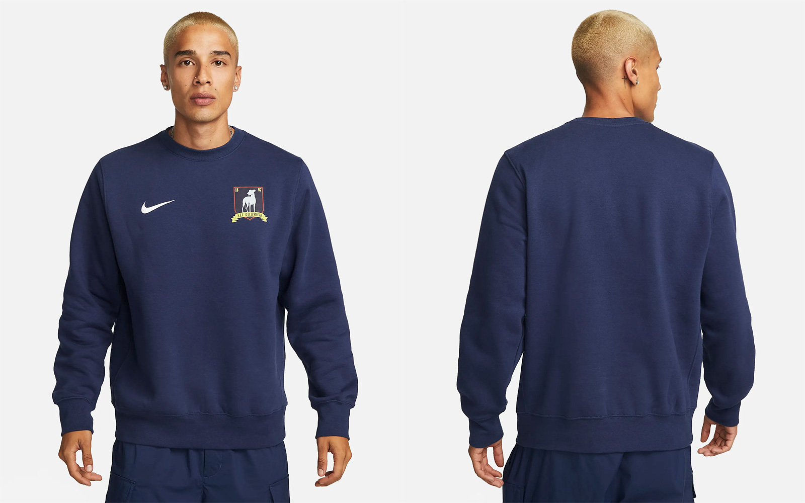 AFC Richmond Blue Club Fleece Sweatshirt